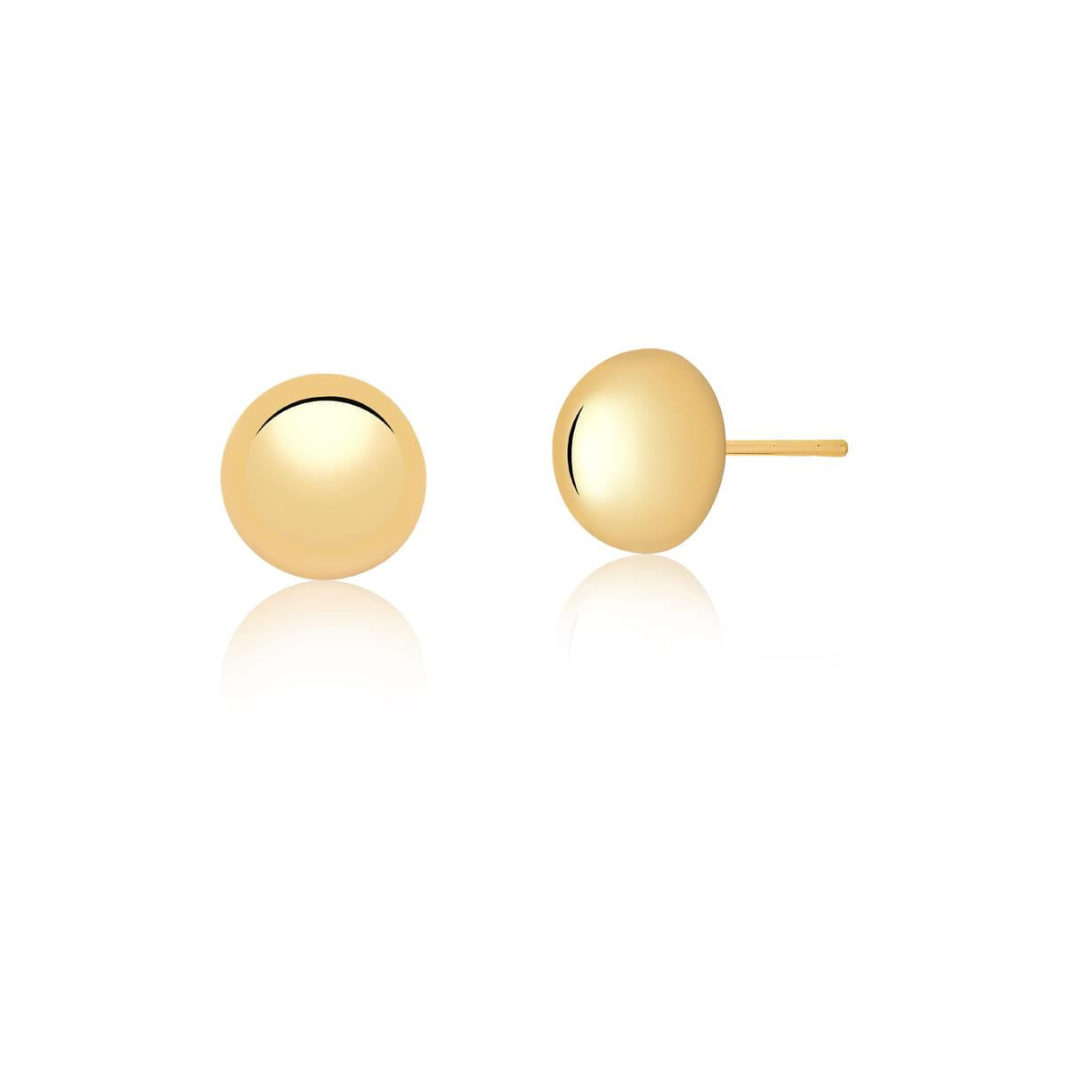 CLASSIC HALF BALL EARRINGS