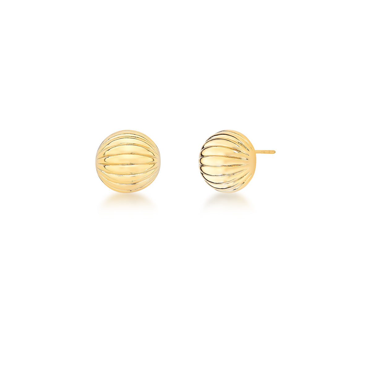 HALF BALL EARRINGS