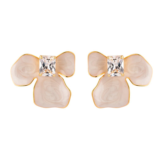 HALF - PETAL EARRINGS