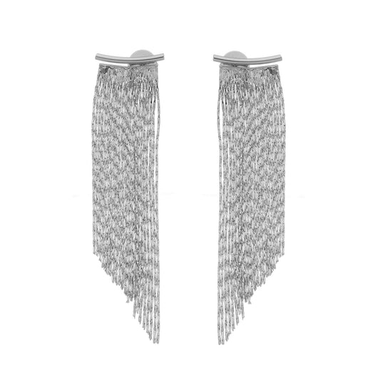 FRINGE CHAIN EARRINGS