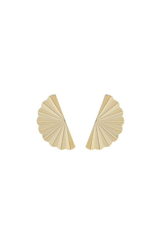 ELEGANT FAN-SHAPED EARRINGS