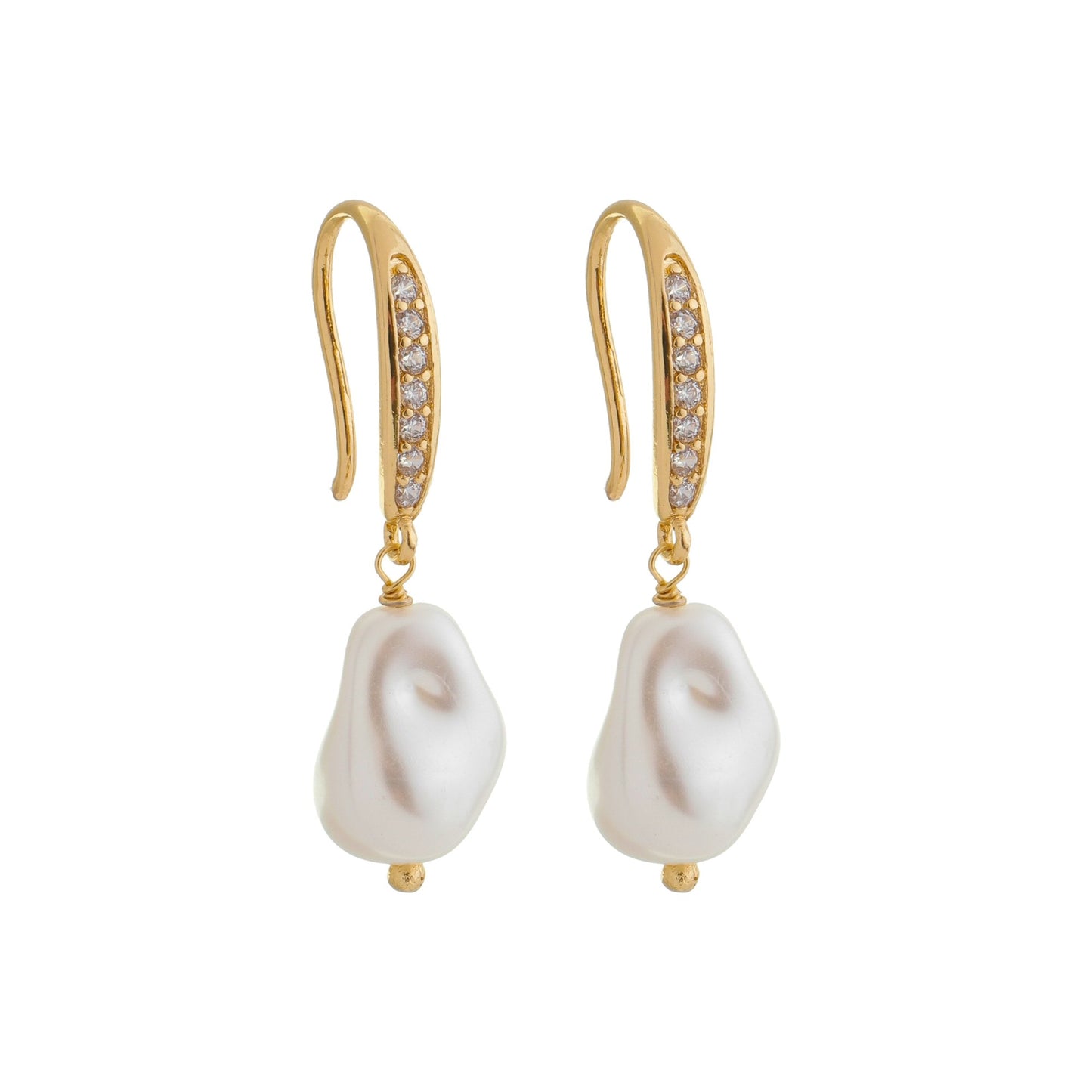 PEARL DROP EARRINGS