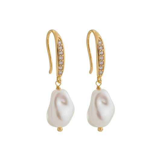 PEARL DROP EARRINGS