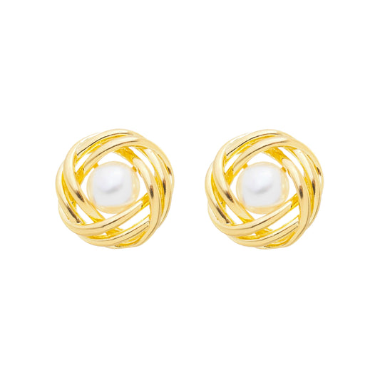 LUXURY CLASSIC PEARL EARRINGS