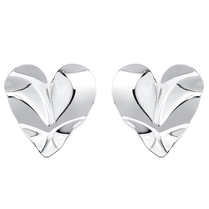 ABSTRACT HEART EARRINGS