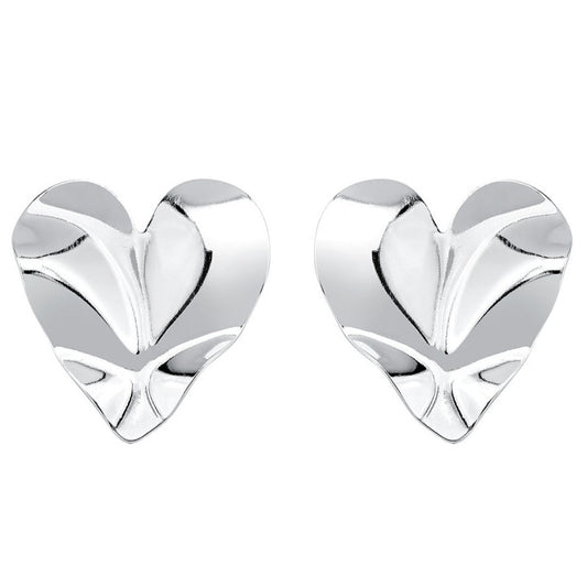 ABSTRACT HEART EARRINGS