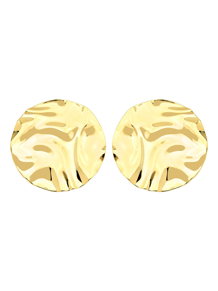 ROUND ABSTRACT EARRINGS