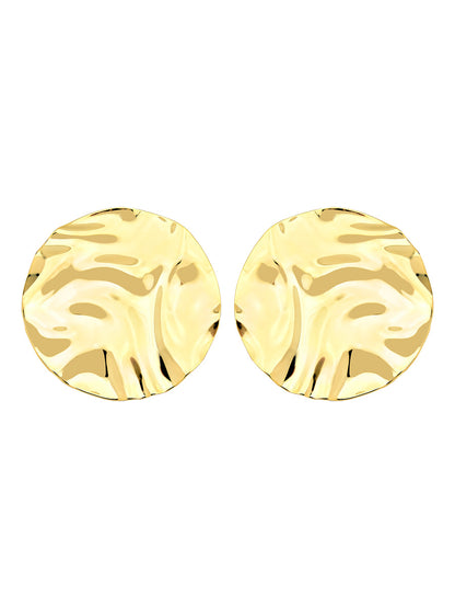 ROUND ABSTRACT EARRINGS