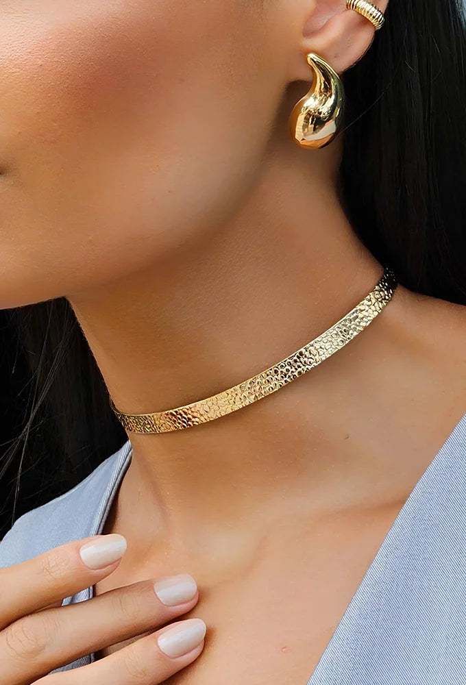 LUXURY TEXTURED CHOKER