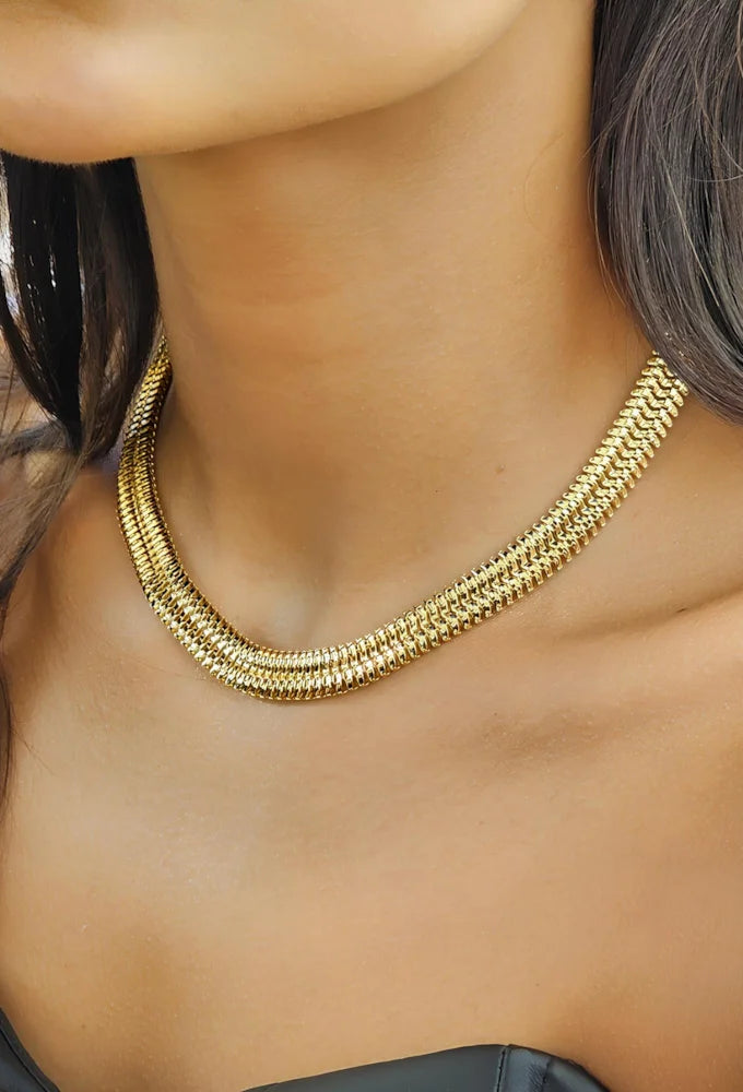 THICK MESH NECKLACE