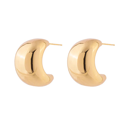 Chunky Hoop Earrings