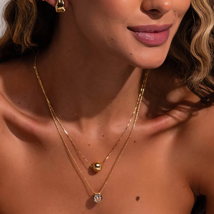 Double Chain Necklace