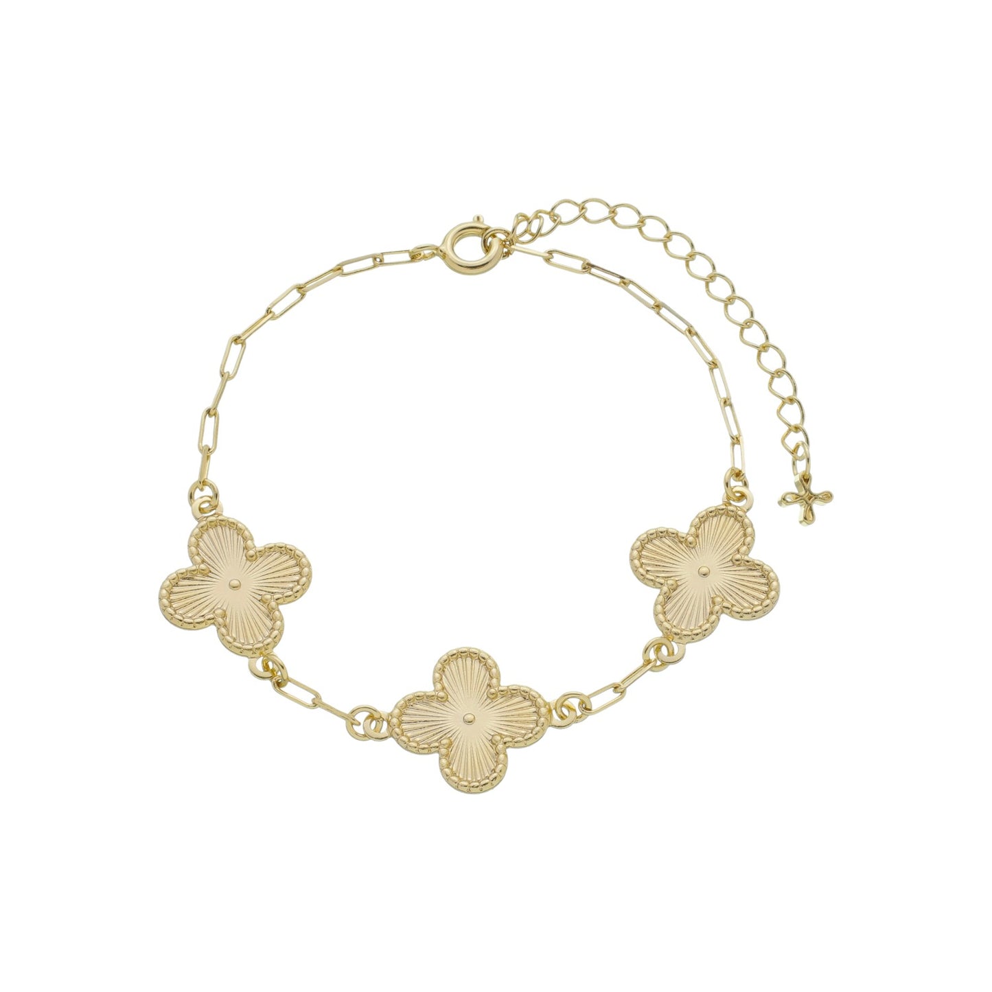 TRIPLE CLOVER BRACELET