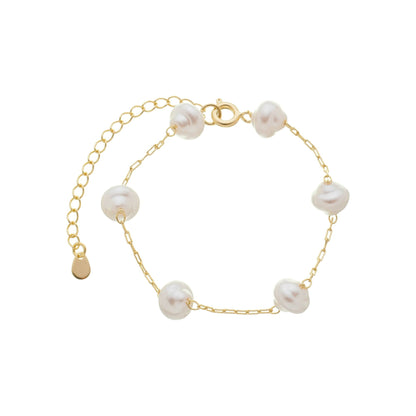 FRESHWATER PEARL BEADS BRACELET