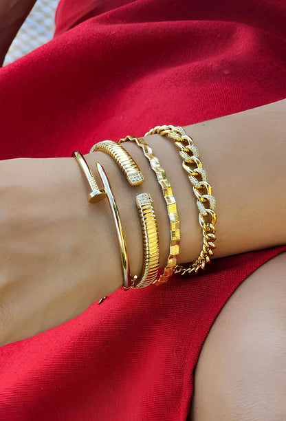 LUXURY FLAT HEAD BRACELET