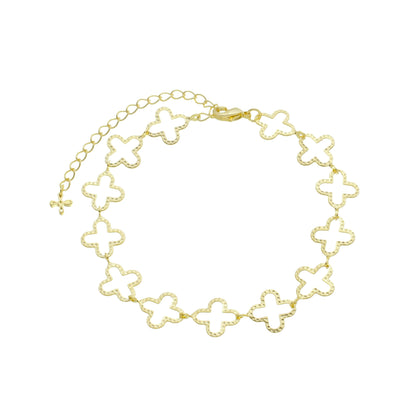 CUTOUT TREFOIL BRACELET