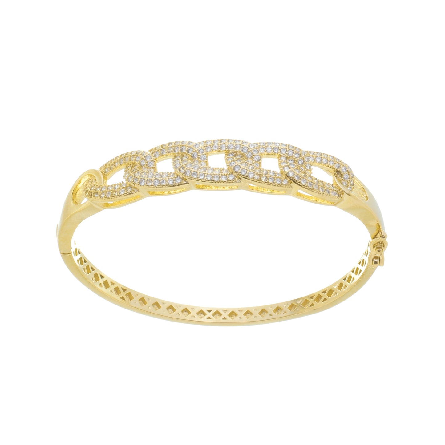 ZIRCONIA-STUDDED BRACELET