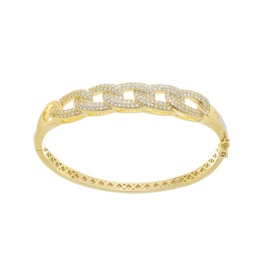 ZIRCONIA-STUDDED BRACELET