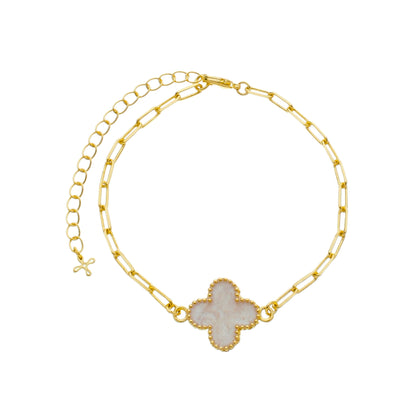 ENEMEL CLOVER BRACELET