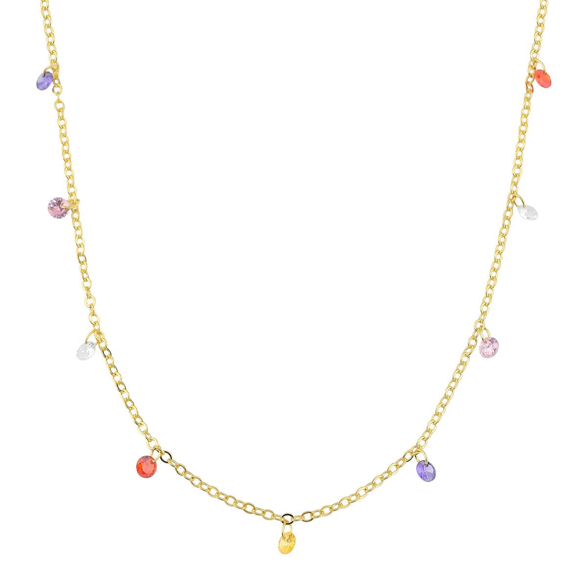 COLORFULL CRYSTAL BEADS NECKLACE